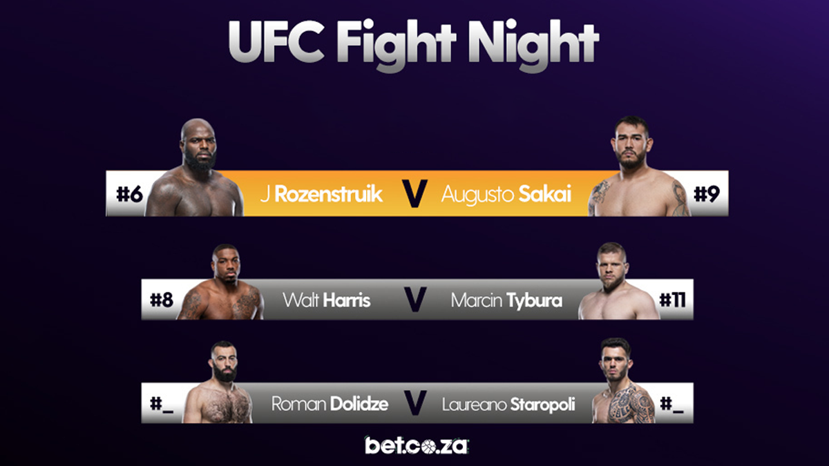 UFC MMA Betting Predictions